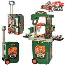 Дитячий ігровий набір інструментів 008-952A Стіл з інструментами "Верстак" у валізі**