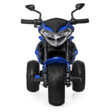 Дитячий електромобіль МОТОЦИКЛ трицикл Bambi Racer M 4152EL-4 з MP3 на EVA колесах / синій**