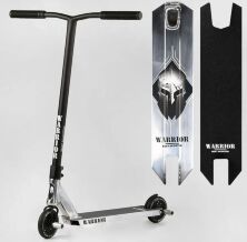Трюковий двоколісний самокат Best Scooter T-30401 "Warrior" HIC-система ПЕГИ Алюмінієвий диск і дека