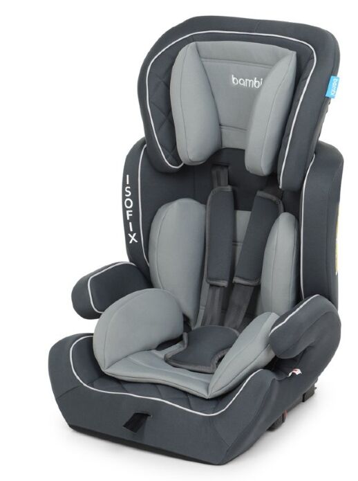 Автокрісло Bambi M 4250 9-36 кг Isofix Grey **
