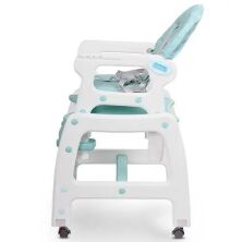 Стільчик для годування-трансформер качалка Bambi M 1563-12-1 блакитний **
