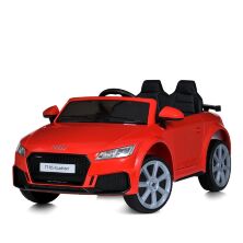 Дитячий електромобіль Машина Audi M 5012EBLR-3 одномісний, шкіряне сидіння, MP3, USB / червоний