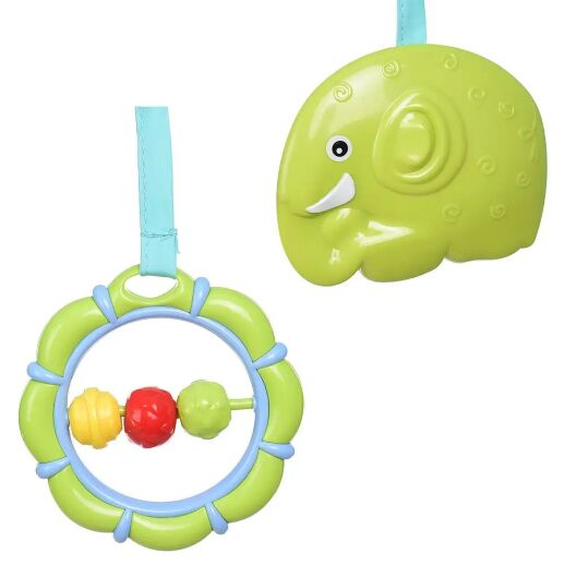 Дитячий шезлонг-качалка Bambi 303-5 Зелене ***