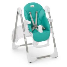 Дитячий стільчик для годування EL CAMINO ME 1038 PRIME Ocean / сидіння екокожа / колір бірюзовий **