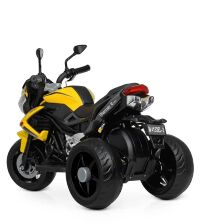 Дитячий електромобіль МОТОЦИКЛ трицикл Bambi Racer M 4152EL-6 з MP3 на EVA колесах / жовтий**