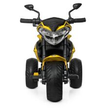 Дитячий електромобіль МОТОЦИКЛ трицикл Bambi Racer M 4152EL-6 з MP3 на EVA колесах / жовтий**