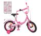 Дитячий двоколісний велосипед колеса 18 дюймів 191824 Like2bike Dark Rider чорно-рожевий