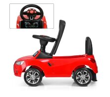 Дитяча каталка-толокар Аудіо M 3147A-3, червоний**