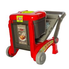 Дитячий ігровий набір кухня велика 008-930 на колесах валіза візок посуд продукти**