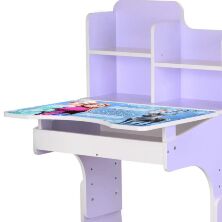 Дитяча парта зі стільчиком растишка Bambi W 2071-69-4 Холодне серце фіолетова**