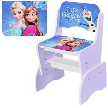 Дитяча парта зі стільчиком растишка Bambi W 2071-69-4 Холодне серце фіолетова**