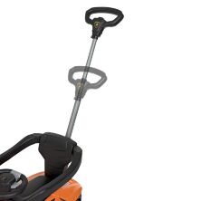 Дитяча каталка-толокар 2 в 1 Bamby 3726-7 c батьківською ручкою з музикою помаранчевий**