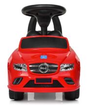 Машина каталка толокар BAMBI M 4233-3 музика світло батьківська ручка червона