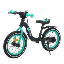 Беговел велобіг від дитячий з ручним гальмом BALANCE TILLY Extreme T-212524 Azure колеса надувні 14д / бірюзовий
