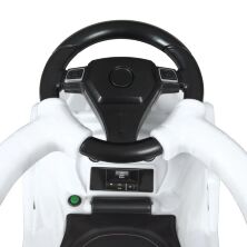 Дитяча МАШИНКА каталка толокар Bambi M 4739-1 Джип з батьківською ручкою / біла**