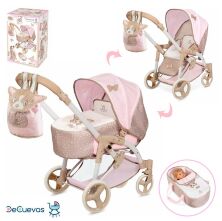 DeCuevas Коляска-трансформер для ляльок 3 в 1 серія Діді, 75см (81643)