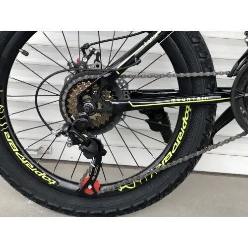 Спортивний велосипед TopRider 509 колеса 20 дюймів SHIMANO / 21 швидкість / салатовий