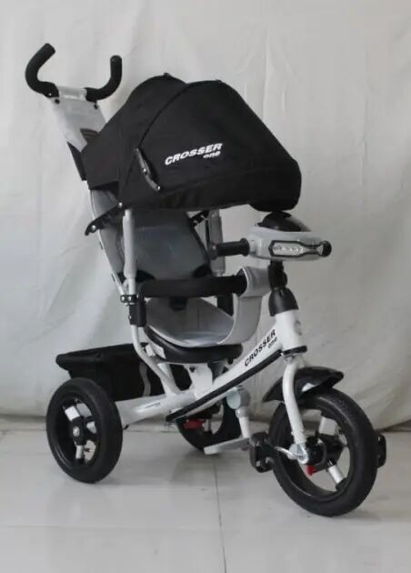 Триколісний велосипед Crosser One T1 чорний