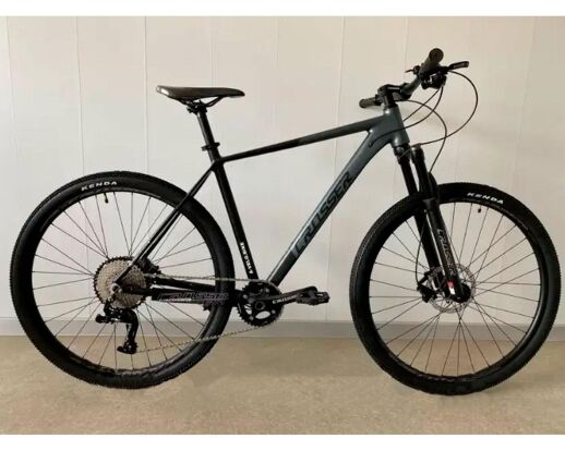 Велосипед спортивний гірський Crosser MT-041 L-twoo + Гідравлічні Гальма Чорно-Сірий