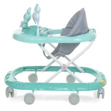 Музичні Дитячі ходунки BAMBI M 4562S "Жабка" для дівчинки та хлопчика / силіконові колеса / 3 кольори