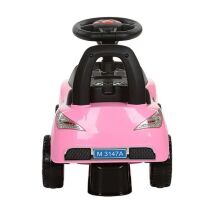 Дитяча каталка-толокар Аудіо M 3147A-8, рожевий**