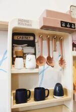 Кухня велика дитяча (75 елементів, підсвічування, звук, мелодії, пара, тече вода, висота 93см) 889-242