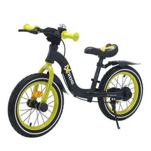 Беговел велобіг від дитячий з ручним гальмом BALANCE TILLY Extreme T-212524 Green колеса надувні 14д / салатовий