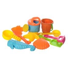 Дитячий ігровий столик-пісочниця зі стільчиком Bambi 9808 відро лійка лопатка граблі пасочки та ін**