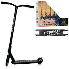 Трюкової двоколісний дитячий самокат iTrike SR2-068-1-B підлітковий / чорний**