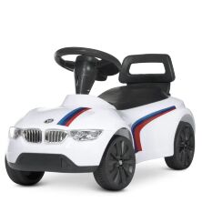 Дитяча машинка каталка-толокар Штовхач Bambi Racer M 4580-1 Є музика і світло. Колір білий**