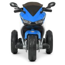 Дитячий електромобіль мотоцикл Трицикл Bambi М 4622-4 на Пластикових колесах з MP3 / синій**