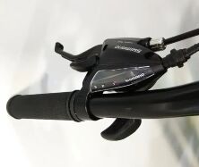 Спортивний гірський велосипед Crosser Levin 26 дюймів чорно-червоний