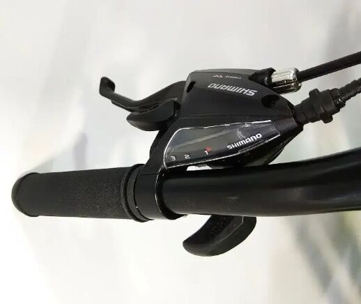 Спортивний гірський велосипед Crosser Levin 26 дюймів чорно-червоний