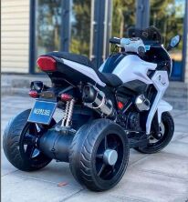 Дитячий мотоцикл Bambi M 3913EL-1 білий**