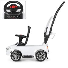 Дитяча машинка каталка толокар Bambi M 3503B(MP3)-1 біла**