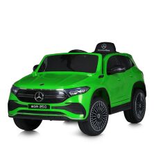 Дитячий одномісний електромобіль M 5027EBLR-5 Mercedes 4 мотори, шкіряне сидіння, зелений