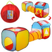 Дитячий ігровий намет Bambi MR 0018 Куб Будиночок з тунелем в сумці