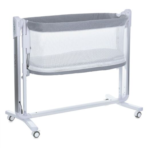 Дитяче ліжечко манеж EL CAMINO ME 1125-G NOA Graphite Ліжко гойдалка сіра