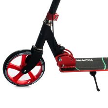 Складаний алюмінієвий самокат GS-0014 з ручним гальмом, ліхтариком / бірюзовий **