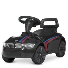 Дитяча машинка каталка-толокар Штовхач Bambi Racer M 4580-2 Є музика і світло. Колір чорний**