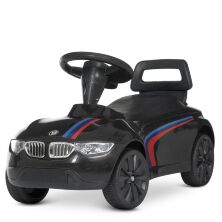 Дитяча машинка каталка-толокар Штовхач Bambi Racer M 4580-2 Є музика і світло. Колір чорний**