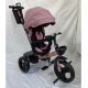 Триколісний велосипед-коляска TURBOTRIKE MT 1001-1 Mauve Pink поворотне сидіння для дівчинки