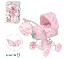 DeCuevas Коляска для ляльки із сумкою серії Фантазія океану 60см (складна) (85041)