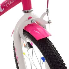 Велосипед дитячий двоколісний PROFI Y1882 Flower 18 дюймів малиновий