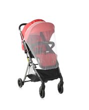 Коляска дитяча прогулянкова Lorelli FELICIA Red червона зі сходинкою