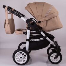 Коляска дитяча класична універсальна 2 в 1 Baby Marlen різні кольори