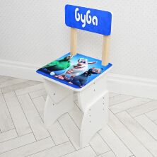 Дитяча парта регульована шкільна зі стільцем 905-103(UA) Буба Buba біла**