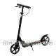 Складаний алюмінієвий самокат GS-0014 з ручним гальмом, ліхтариком / чорний **