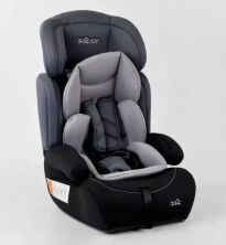 Автокрісло дитяче універсальне JOY 10110 група 1-2-3 / вага дитини 9-36 кг / колір сірий