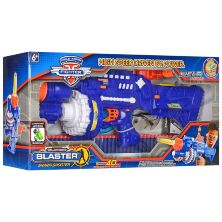 Іграшковий автомат-бластер SB250 з м'якими кулями присосками. На акумуляторі. В комплекті є окуляри**